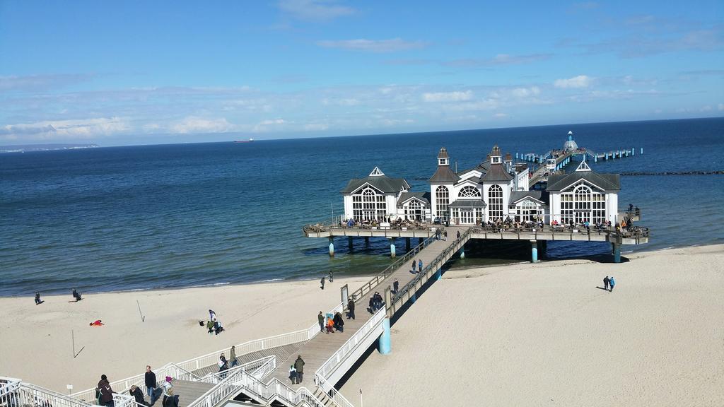 2 Raum Wohnung Morgensonne Mit Balkon Sellin  Exteriör bild