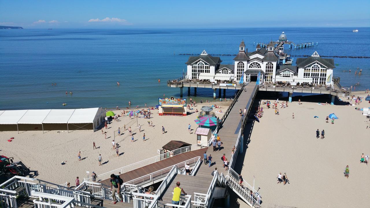 2 Raum Wohnung Morgensonne Mit Balkon Sellin  Exteriör bild